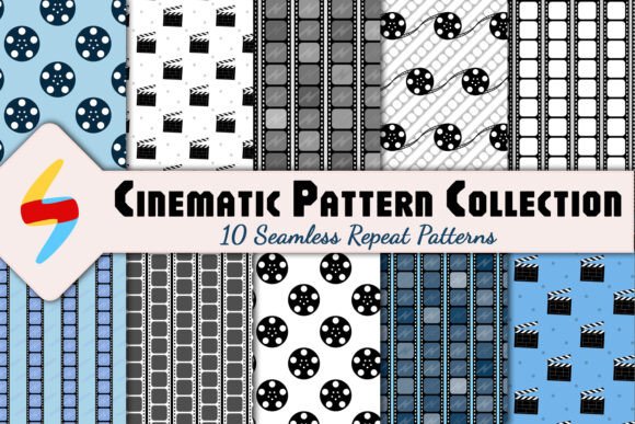 Cinematic Collection 10 Seamless Pattern