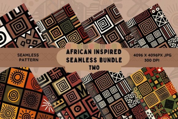 Unlock Creative Potential with the African Inspired Seamless Bundle 2