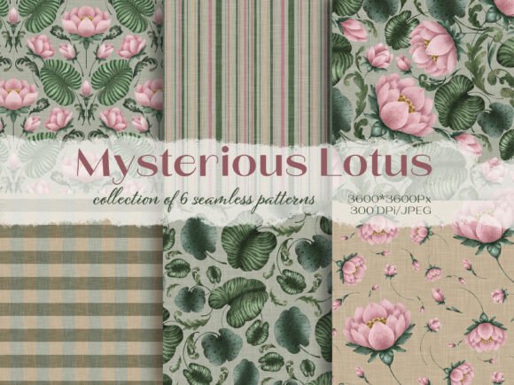 Unlock the Elegance of the Mysterious Lotus Pattern Collection